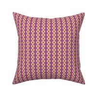 Flower Stripe Purple