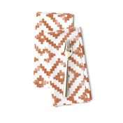 aztec distressed - adventure orange