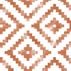 aztec distressed - adventure orange