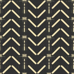  Arrow Weave Tribal Vintage Mudcloth 