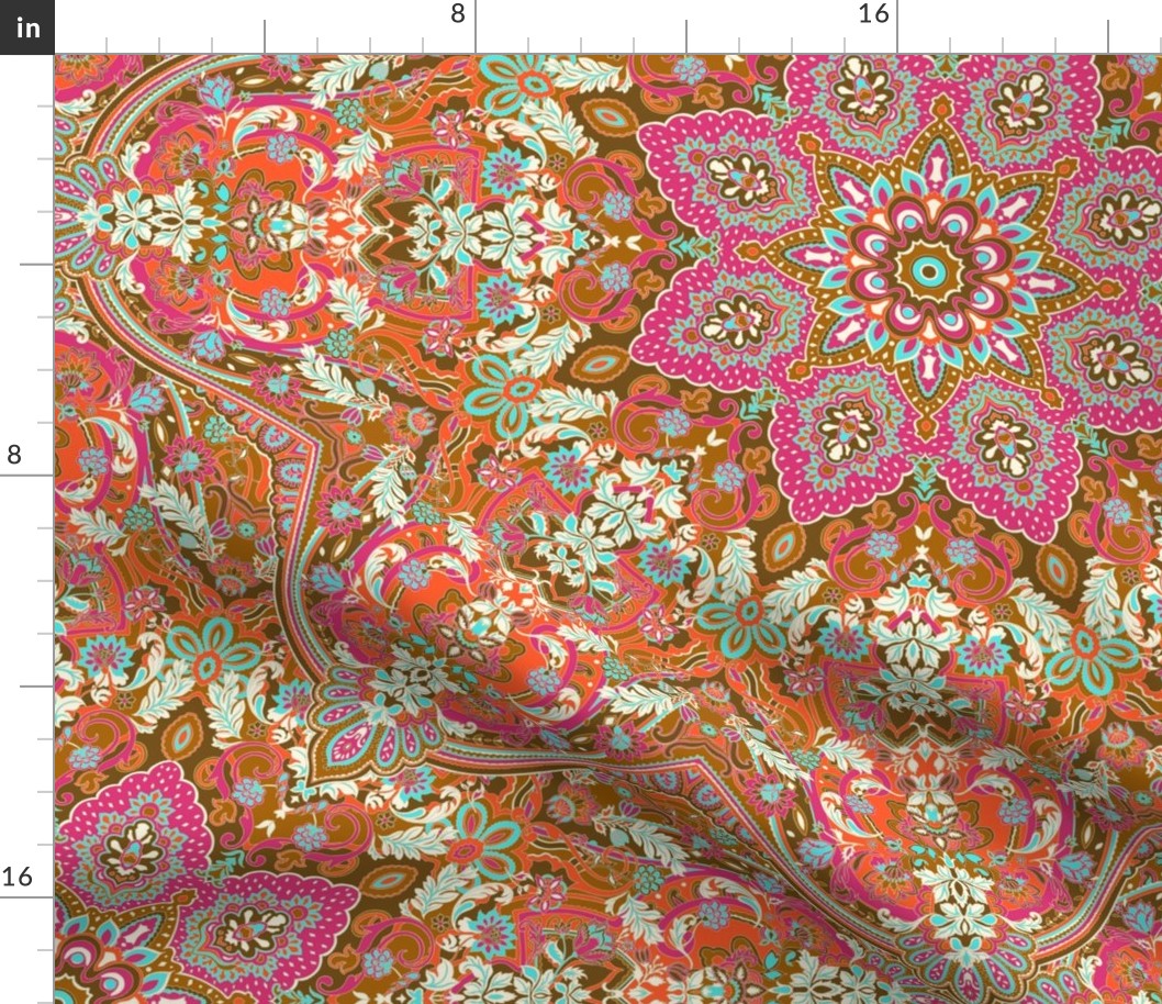 paisley-kaleidoscope-floral-leaf-symmetry-pink-red