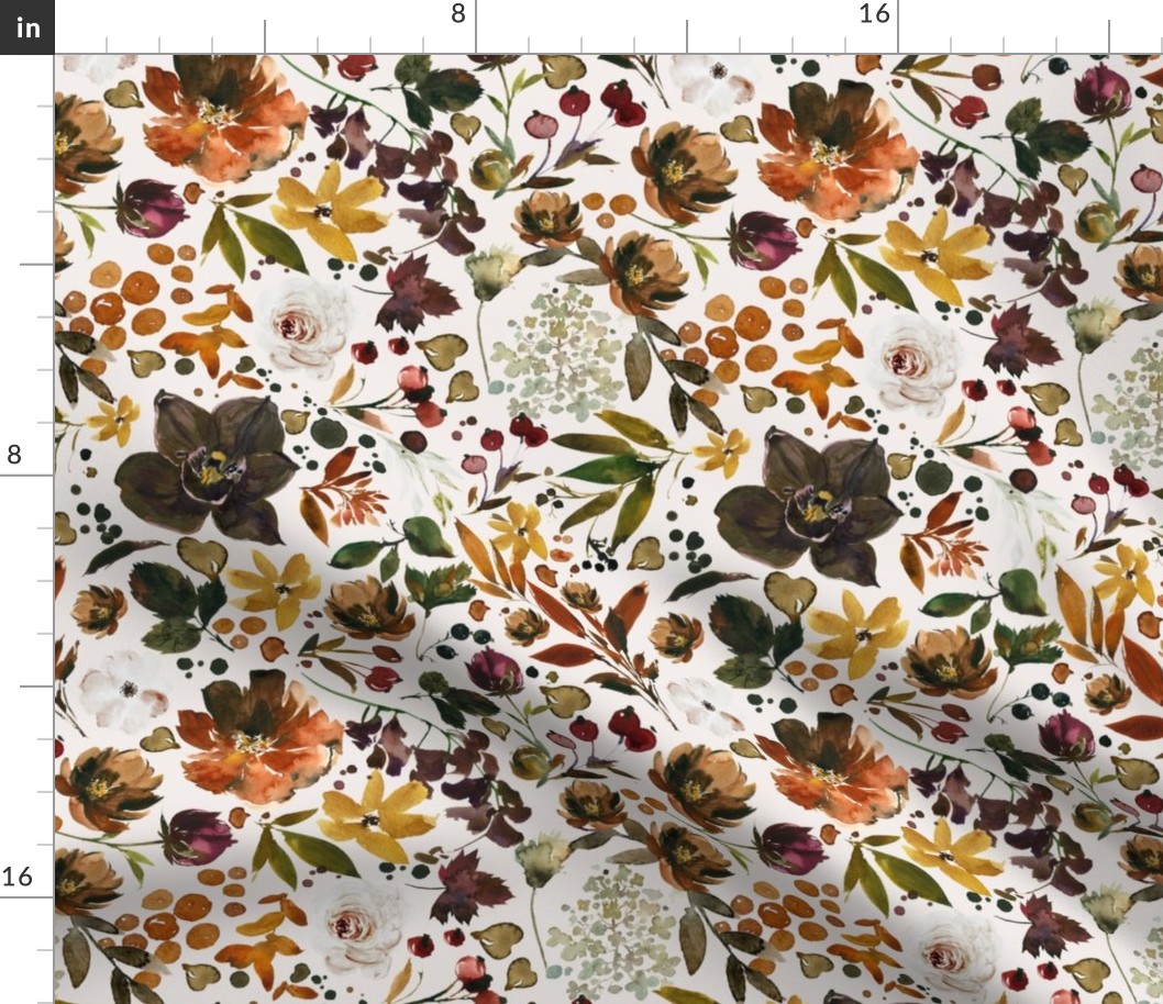 spice autumn floral 