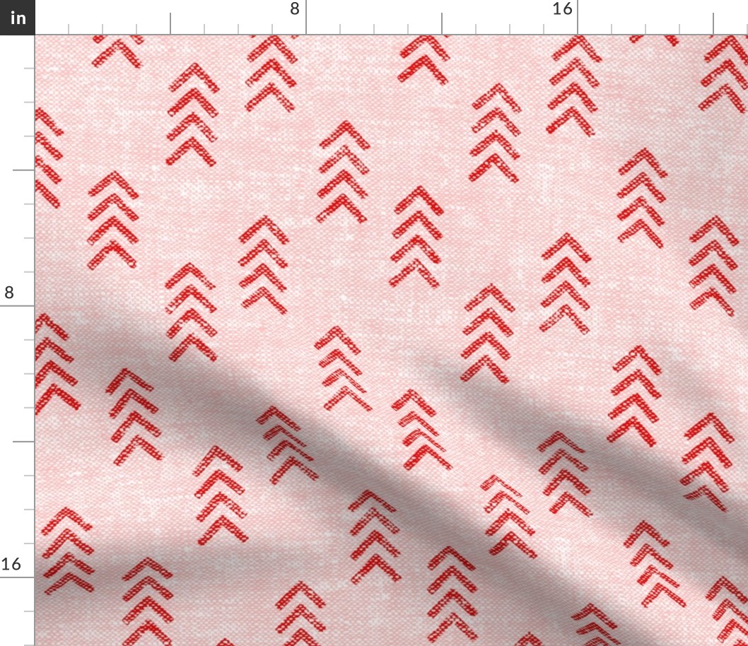 arrow stripes - pink on pink