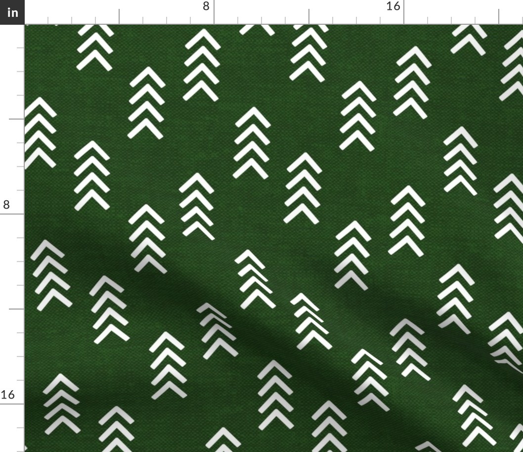 arrow stripes - green