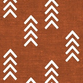 arrow stripes - orange