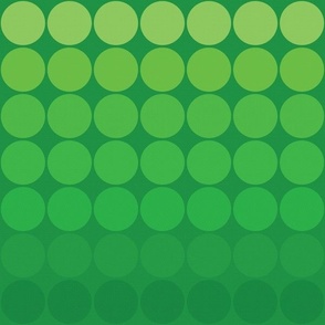 Mid-Century Circles - Green tones