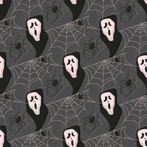 Trick or treat evil halloween scary background