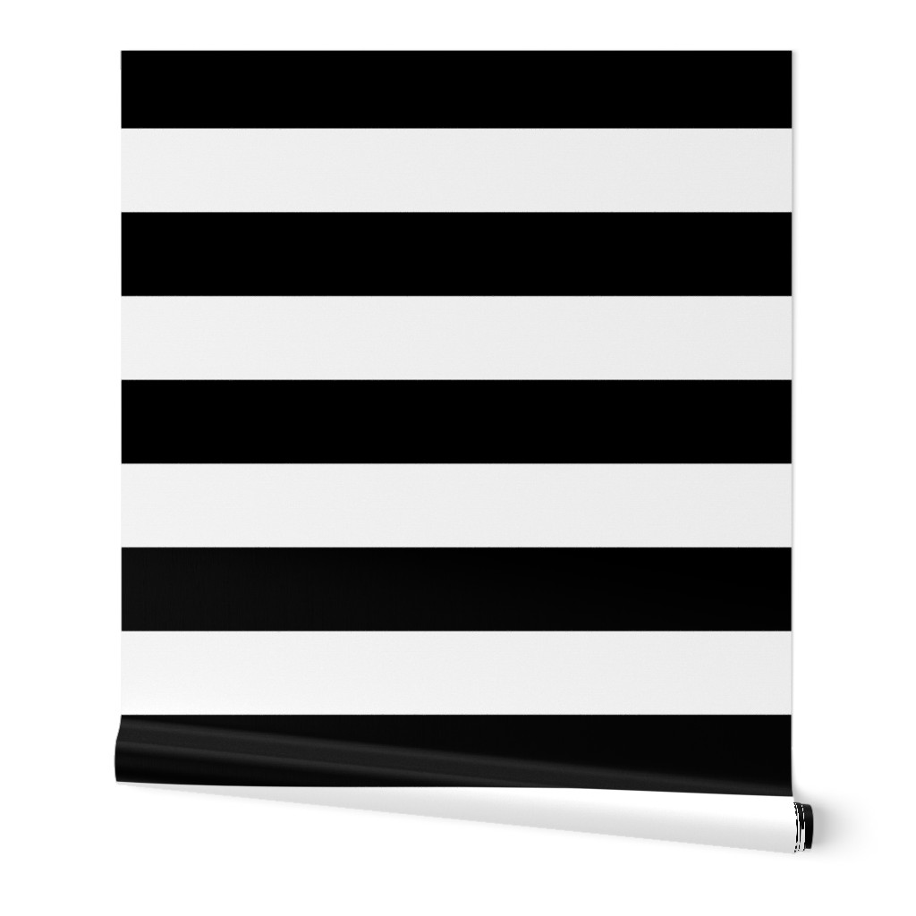 6 Inch Stripe-Black and White