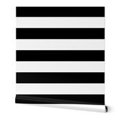 6 Inch Stripe-Black and White