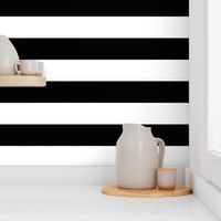 6 Inch Stripe-Black and White