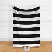 6 Inch Stripe-Black and White