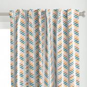 Laurel Leaf Stripe in Multi Fall