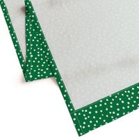 Painted Polka Dot // Kelly Green