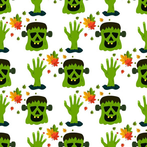 Trick or treat evil halloween scary background