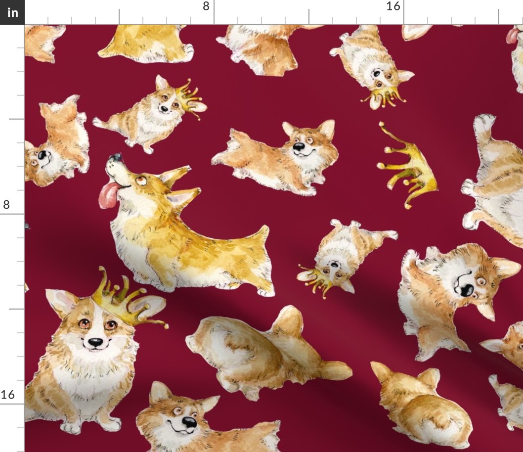 corgi pattern  