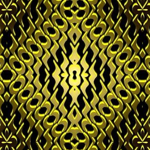 Metallic Tribal Pattern 03