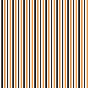 1/8 in. "Halloween Stripes" (Vertical Stripe in Black and Orange)