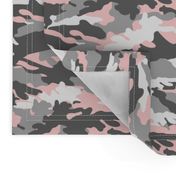 pink and grey camouflage - camo - little lady coordinate