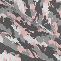 pink and grey camouflage - camo - little lady coordinate