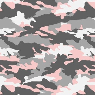 Pink Camo Fabric, Wallpaper and Home Decor