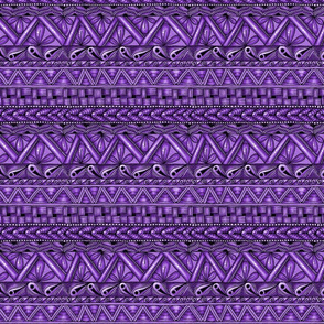 Zen stripes horizontal purple