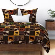 Serengeti Quilt - color - safari wildlife