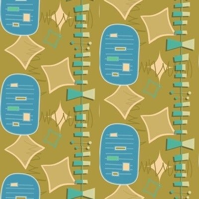 Widgets Fabric, Wallpaper and Home Decor | Spoonflower