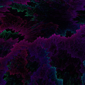 Fractal Explosion in Purples