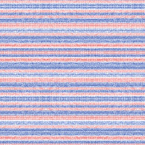 Red, White & Blue Watercolor Stripe