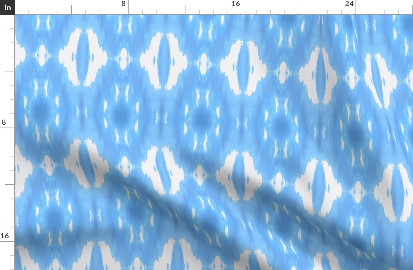 Ikat - blue