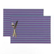 BNS6 - Narrow Marbled Mystery Crosswise Stripes in Maroon - Lavender - Blue - Green - Brown