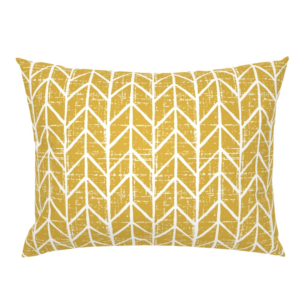  mustard yellow chevron