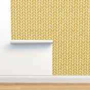  mustard yellow chevron