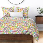 Apple Blossom Rainbow Dots