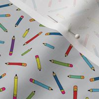 Pencil scatter - grey - Small by Cecca Designs