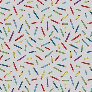 Pencil scatter - grey - Small by Cecca Designs