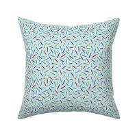 Pencil scatter - sky blue - Small by Cecca Designs