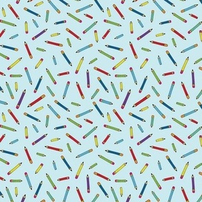 Pencil scatter - sky blue - Small by Cecca Designs