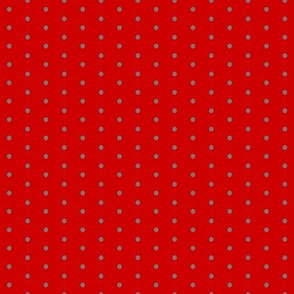 red gray polka dots