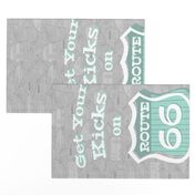 Route 66 Tea Towel