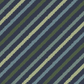 Furry Diagonal Bayeux Stripes 2