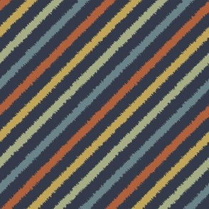 Furry Diagonal Bayeux Stripes 3