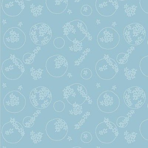 starry dandelions pattern 