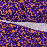 Boho Camouflage purple orange pink