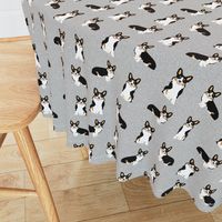 tri corgi dog fabric - pet quilt e dog, dogs, pet quilt, florals