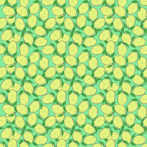 LEMONS ON GREEN