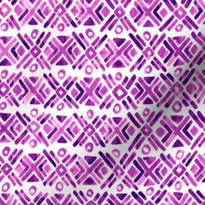 Sonoran Stripe - Purple - Smaller Scale