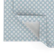 polka dots light blue, small scale