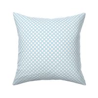 polka dots light blue, small scale