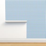 gingham in blue, light blue and white | large